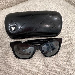 Chanel Black Sunglasses